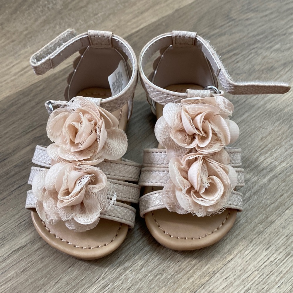 Toddler size 3 shoes worn once never walked in